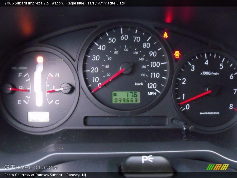 Regal Blue Pearl / Anthracite Black 2006 Subaru Impreza 2.5i Wagon