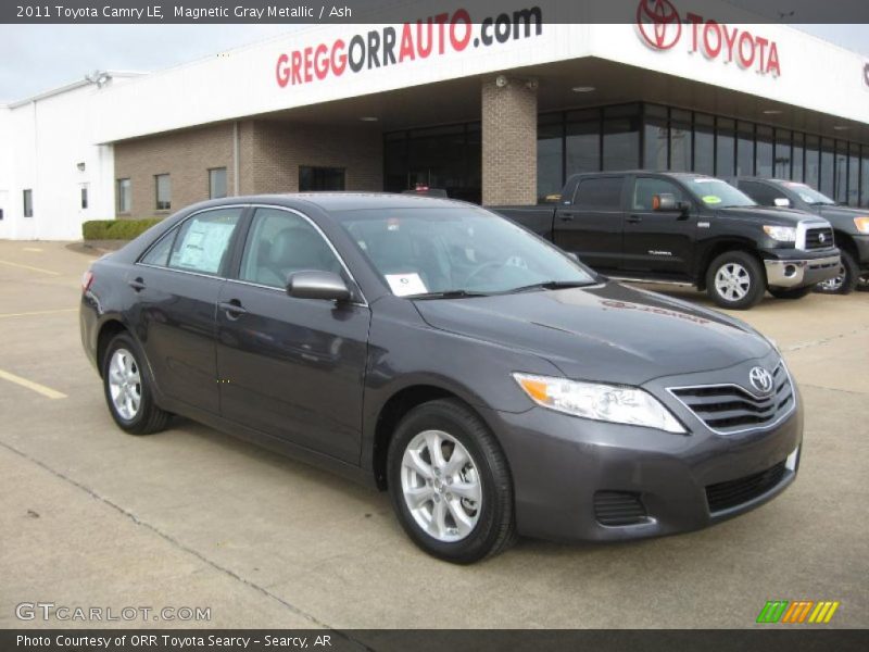 Magnetic Gray Metallic / Ash 2011 Toyota Camry LE