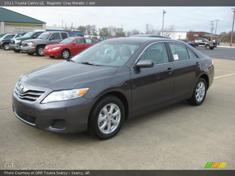 Magnetic Gray Metallic / Ash 2011 Toyota Camry LE