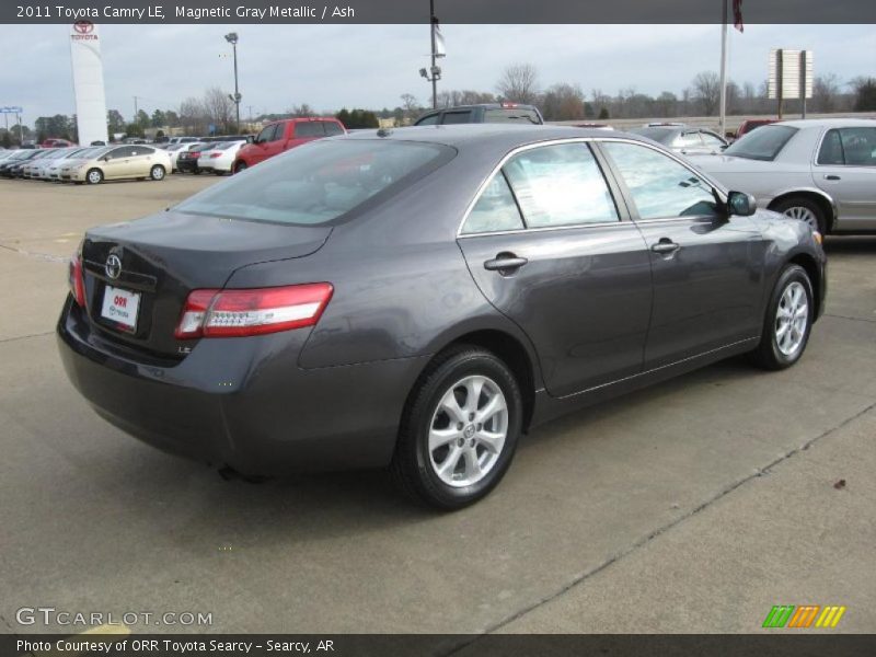 Magnetic Gray Metallic / Ash 2011 Toyota Camry LE