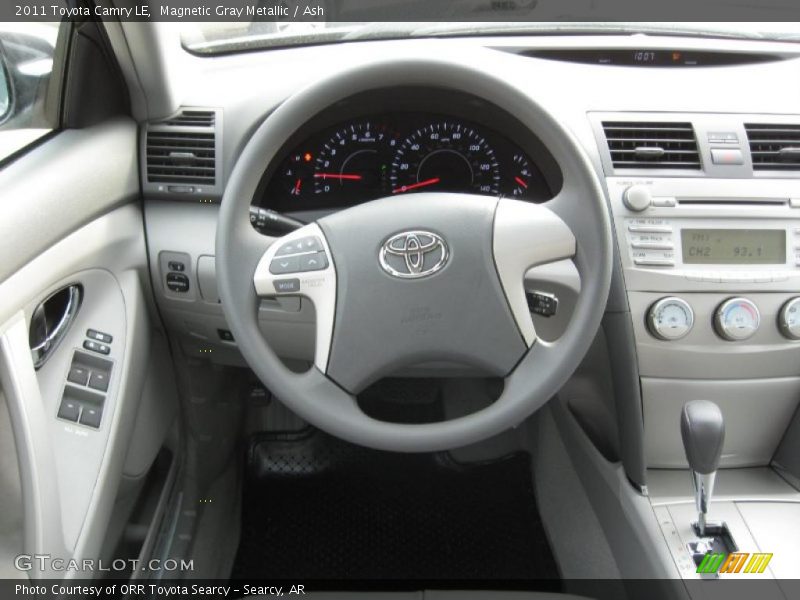 Magnetic Gray Metallic / Ash 2011 Toyota Camry LE