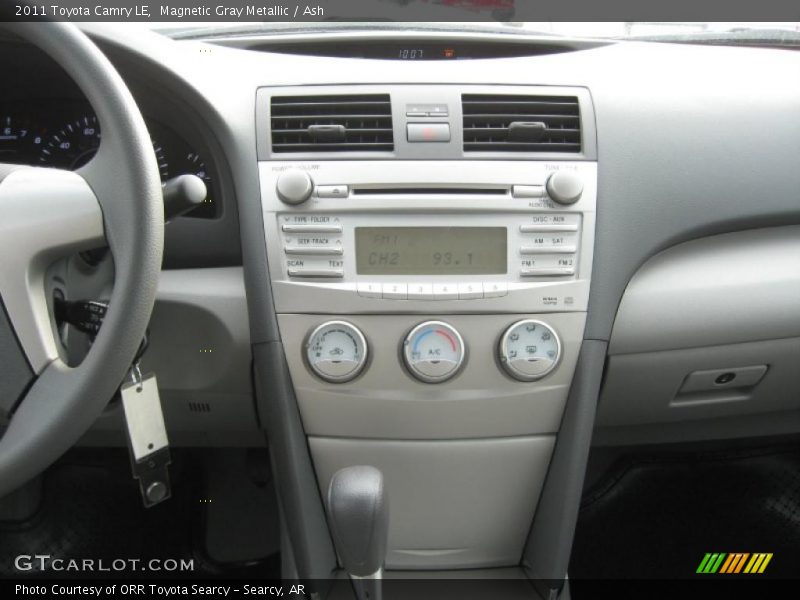 Magnetic Gray Metallic / Ash 2011 Toyota Camry LE