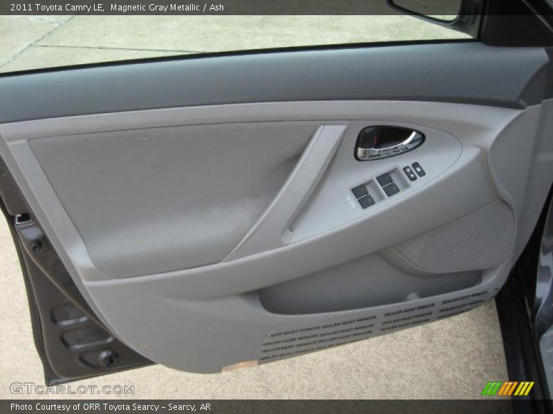 Magnetic Gray Metallic / Ash 2011 Toyota Camry LE