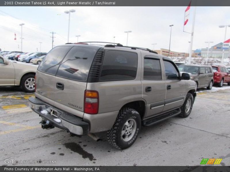 Light Pewter Metallic / Tan/Neutral 2003 Chevrolet Tahoe LS 4x4