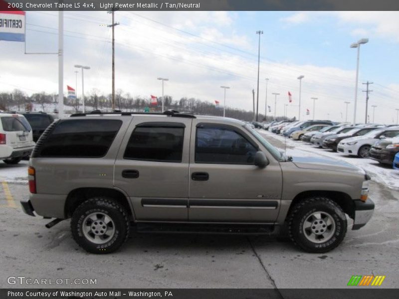 Light Pewter Metallic / Tan/Neutral 2003 Chevrolet Tahoe LS 4x4