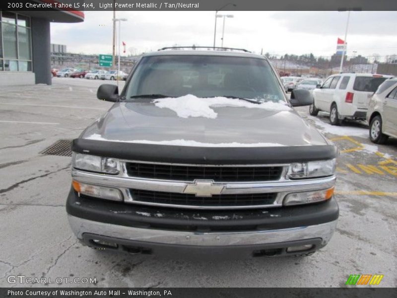 Light Pewter Metallic / Tan/Neutral 2003 Chevrolet Tahoe LS 4x4