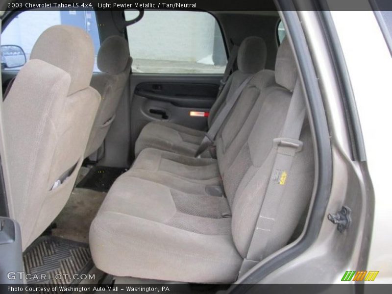 Light Pewter Metallic / Tan/Neutral 2003 Chevrolet Tahoe LS 4x4