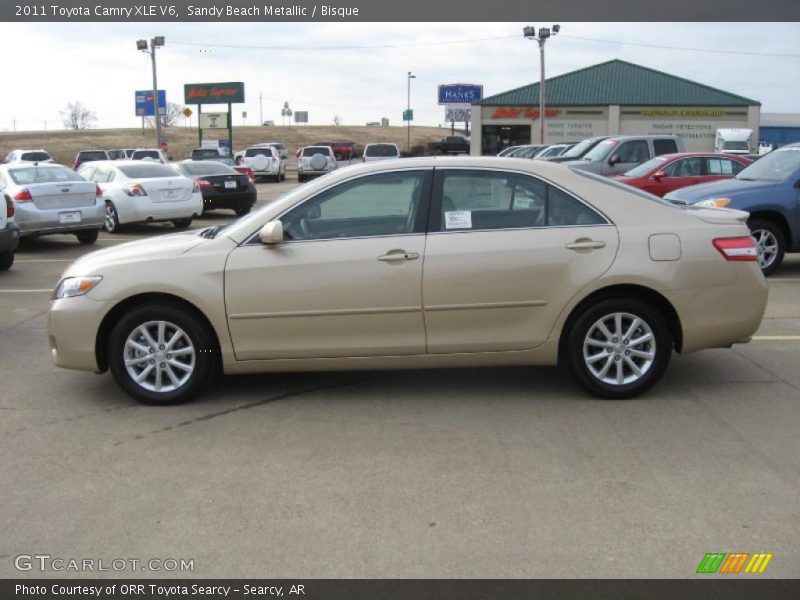 2011 Camry XLE V6 Sandy Beach Metallic