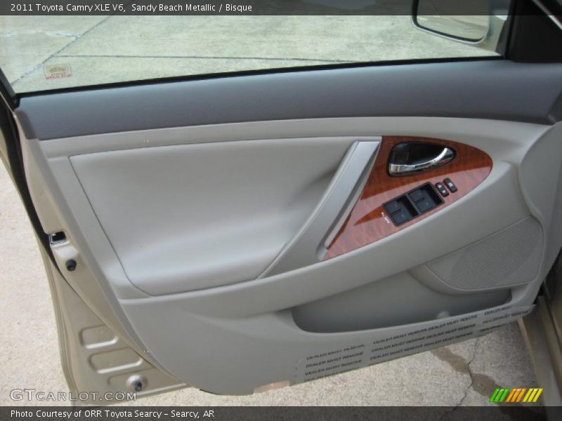 Sandy Beach Metallic / Bisque 2011 Toyota Camry XLE V6