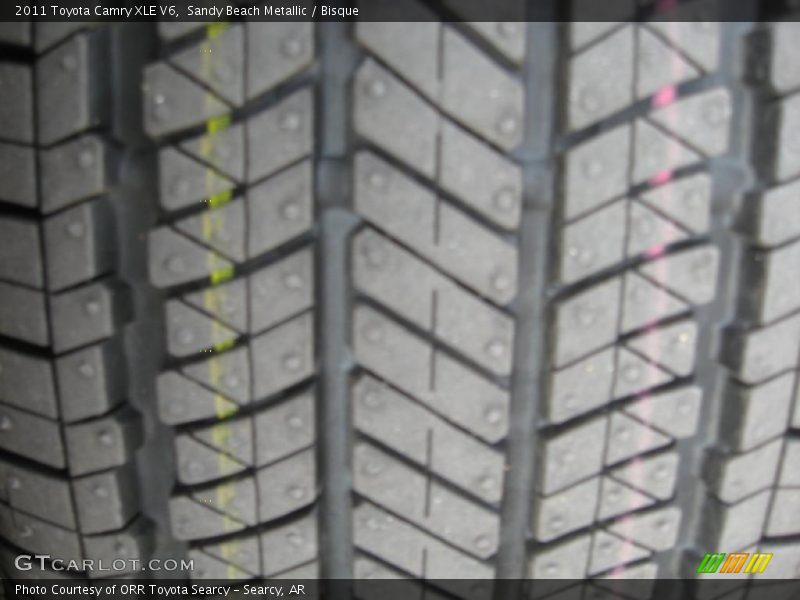 Sandy Beach Metallic / Bisque 2011 Toyota Camry XLE V6