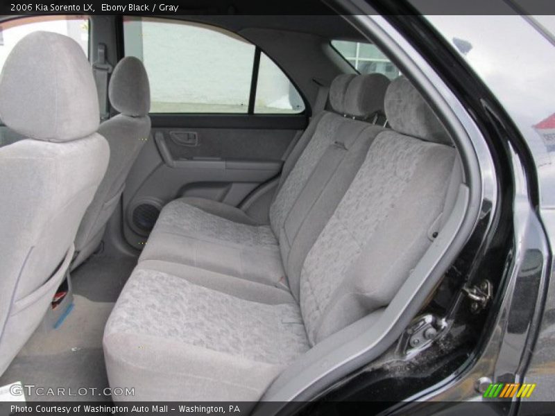 Ebony Black / Gray 2006 Kia Sorento LX