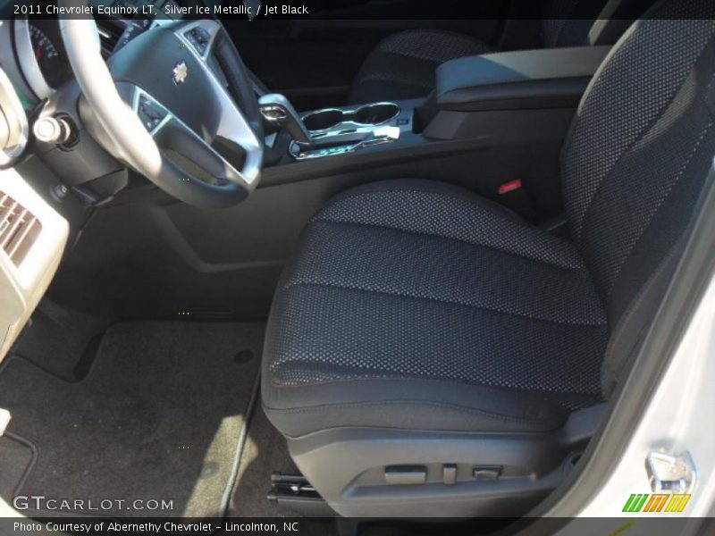 Silver Ice Metallic / Jet Black 2011 Chevrolet Equinox LT
