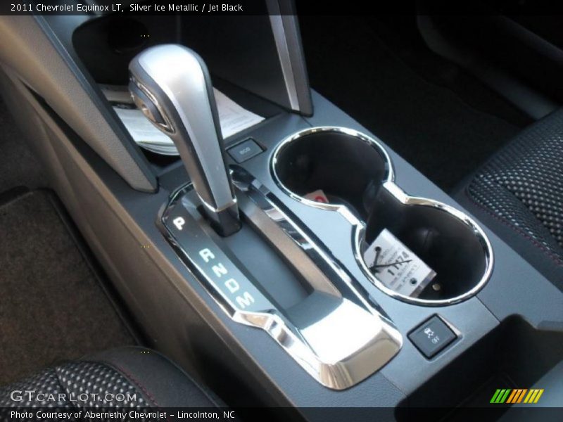 Silver Ice Metallic / Jet Black 2011 Chevrolet Equinox LT