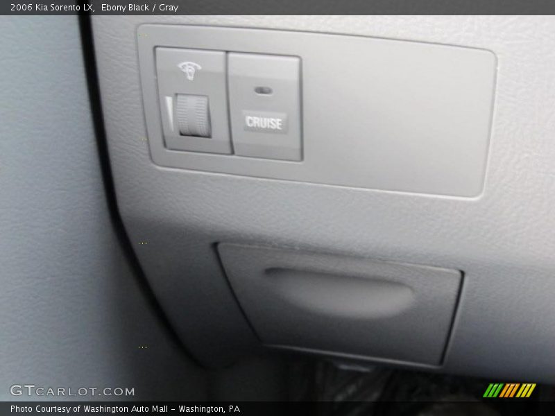 Ebony Black / Gray 2006 Kia Sorento LX