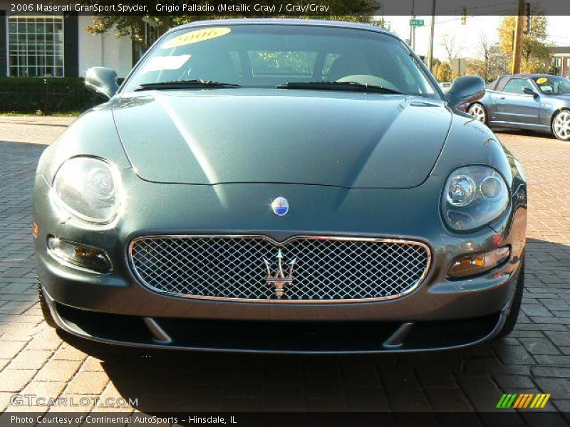 Grigio Palladio (Metallic Gray) / Gray/Gray 2006 Maserati GranSport Spyder