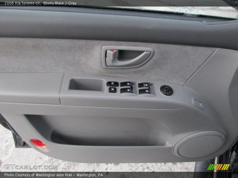 Ebony Black / Gray 2006 Kia Sorento LX