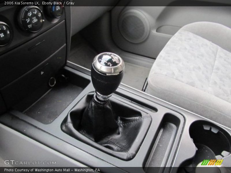 Ebony Black / Gray 2006 Kia Sorento LX