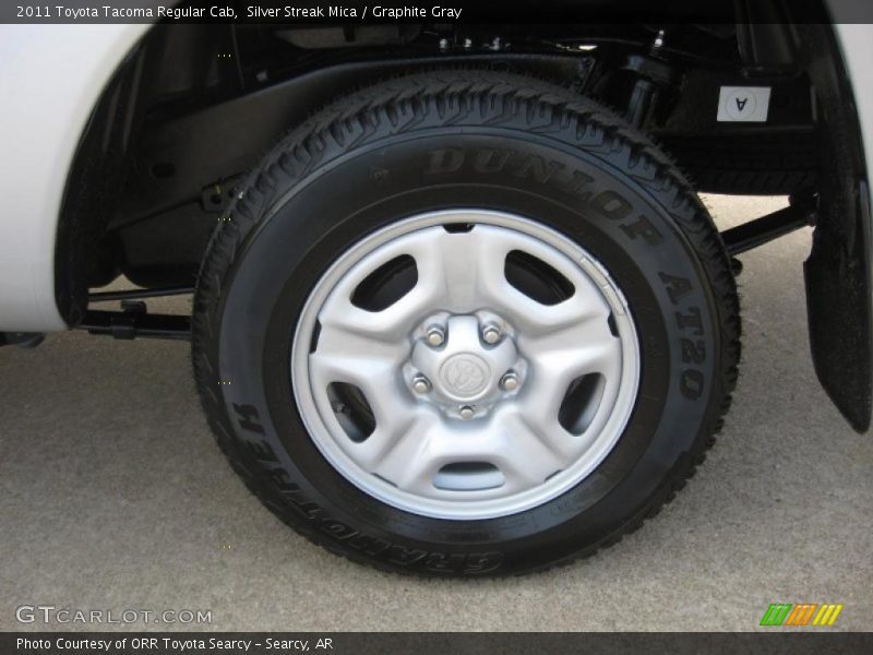 Silver Streak Mica / Graphite Gray 2011 Toyota Tacoma Regular Cab