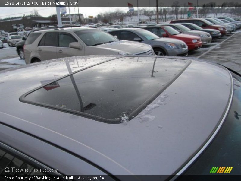Beige Metallic / Gray 1998 Lexus LS 400