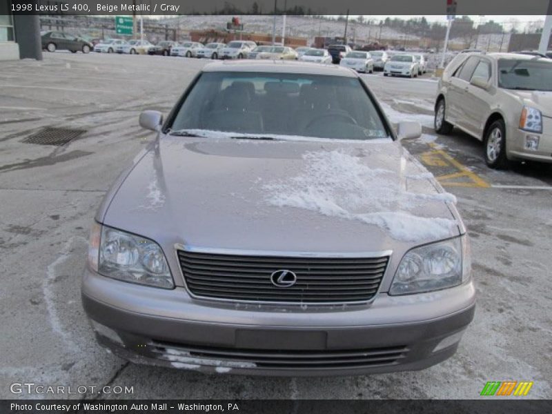 Beige Metallic / Gray 1998 Lexus LS 400