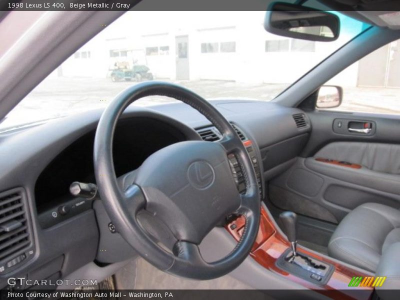 Beige Metallic / Gray 1998 Lexus LS 400