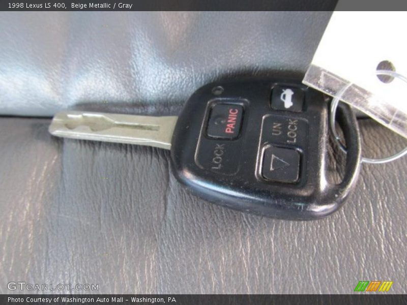 Beige Metallic / Gray 1998 Lexus LS 400