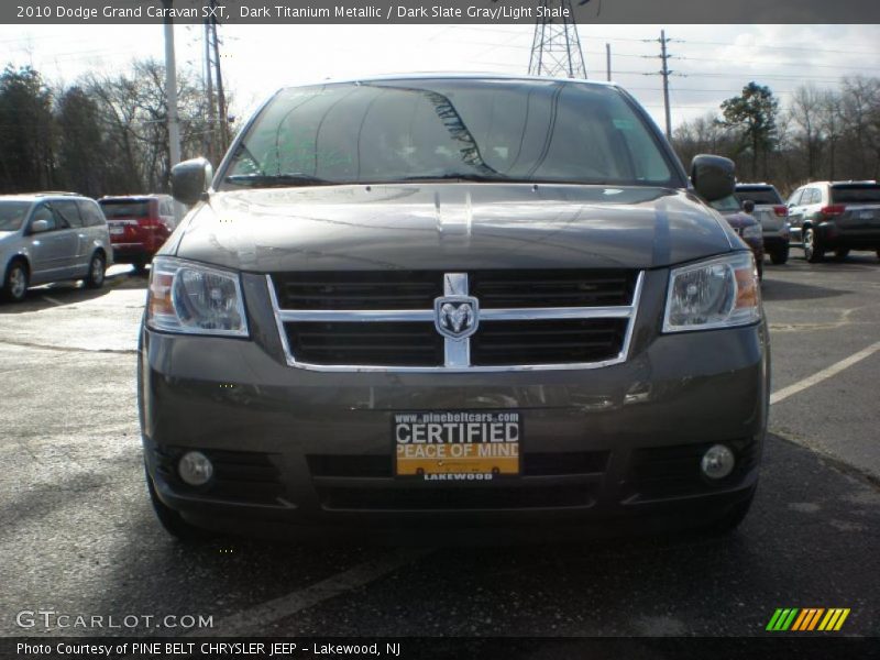 Dark Titanium Metallic / Dark Slate Gray/Light Shale 2010 Dodge Grand Caravan SXT