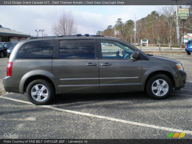 Dark Titanium Metallic / Dark Slate Gray/Light Shale 2010 Dodge Grand Caravan SXT