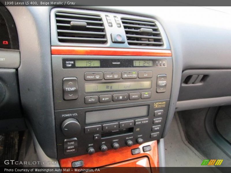 Beige Metallic / Gray 1998 Lexus LS 400