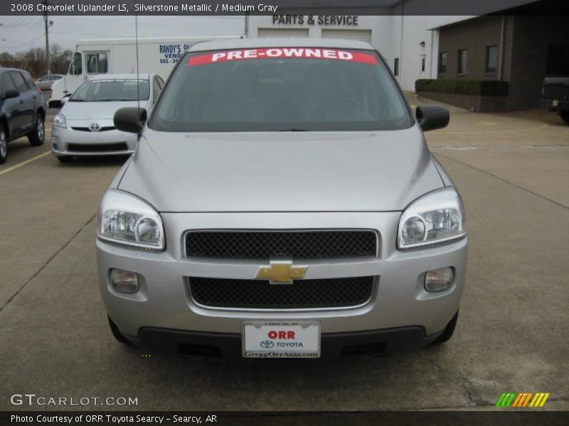 Silverstone Metallic / Medium Gray 2008 Chevrolet Uplander LS