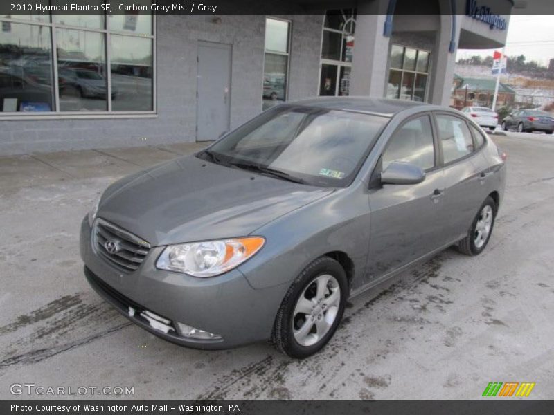 Carbon Gray Mist / Gray 2010 Hyundai Elantra SE