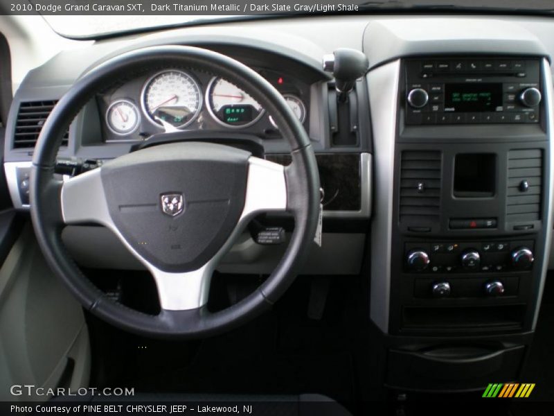 Dark Titanium Metallic / Dark Slate Gray/Light Shale 2010 Dodge Grand Caravan SXT