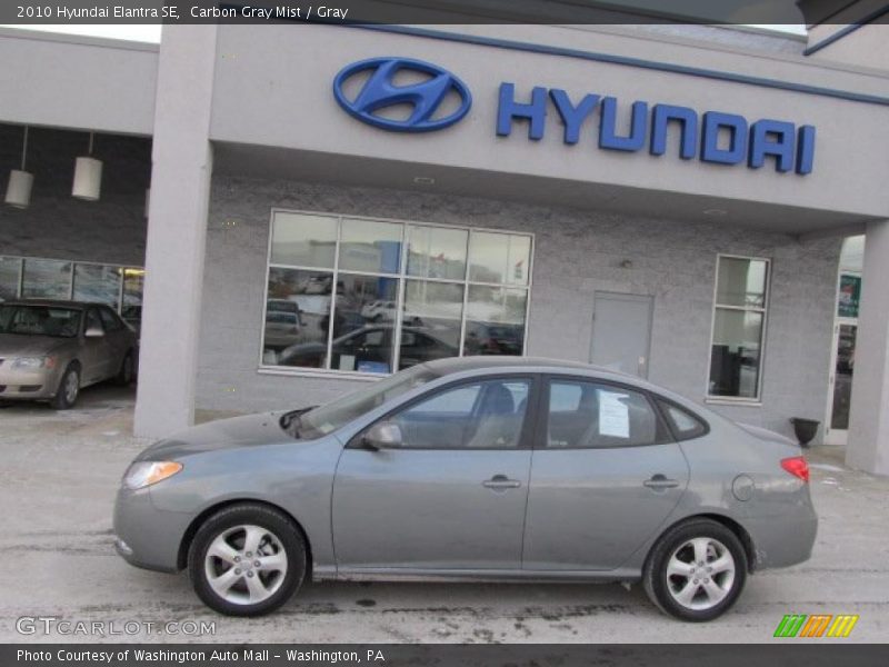Carbon Gray Mist / Gray 2010 Hyundai Elantra SE