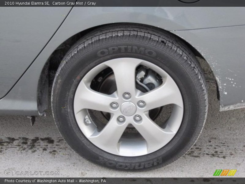 Carbon Gray Mist / Gray 2010 Hyundai Elantra SE