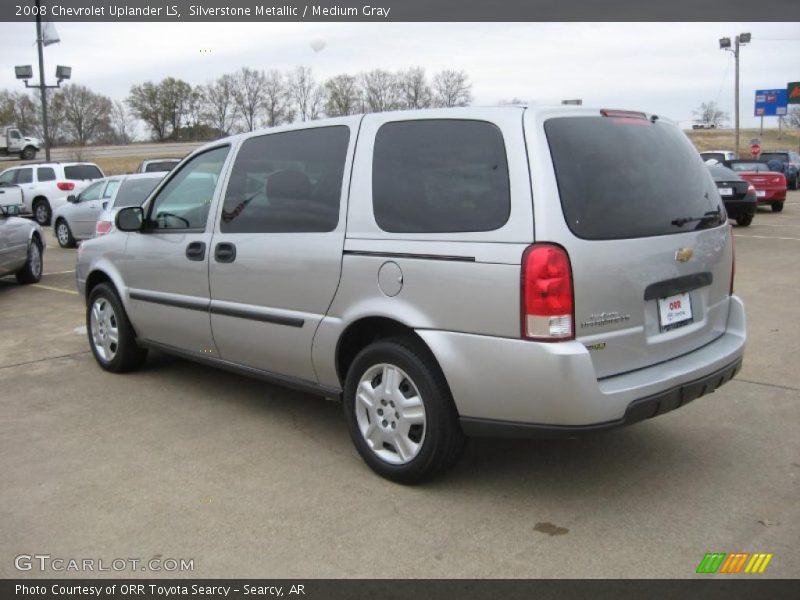 Silverstone Metallic / Medium Gray 2008 Chevrolet Uplander LS