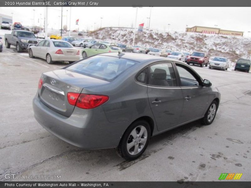 Carbon Gray Mist / Gray 2010 Hyundai Elantra SE