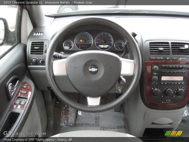 Silverstone Metallic / Medium Gray 2008 Chevrolet Uplander LS