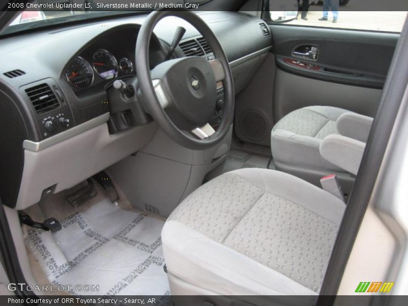 Silverstone Metallic / Medium Gray 2008 Chevrolet Uplander LS