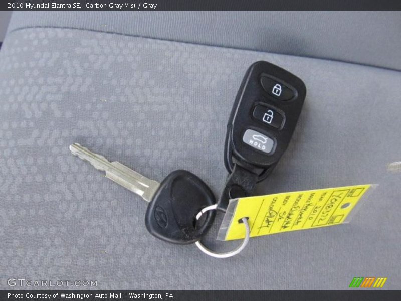 Carbon Gray Mist / Gray 2010 Hyundai Elantra SE