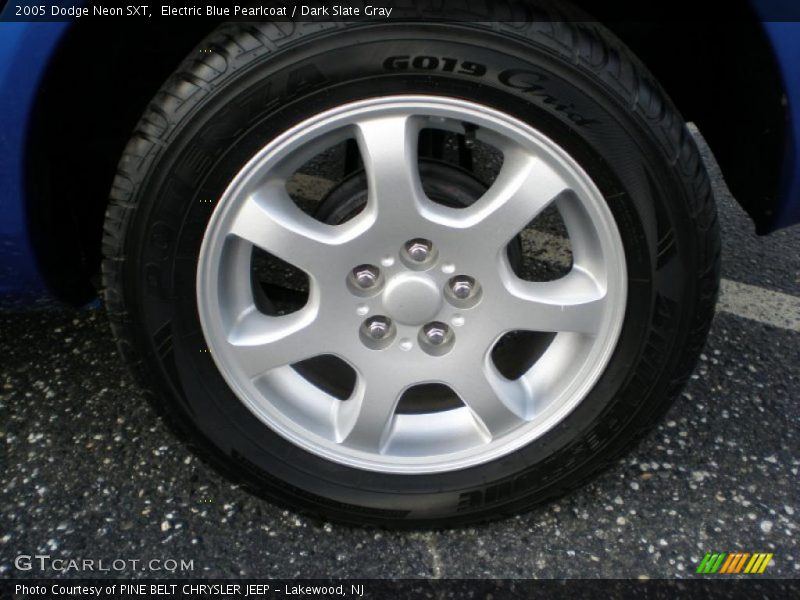 Electric Blue Pearlcoat / Dark Slate Gray 2005 Dodge Neon SXT