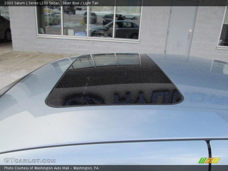 Silver Blue / Light Tan 2003 Saturn L Series L200 Sedan