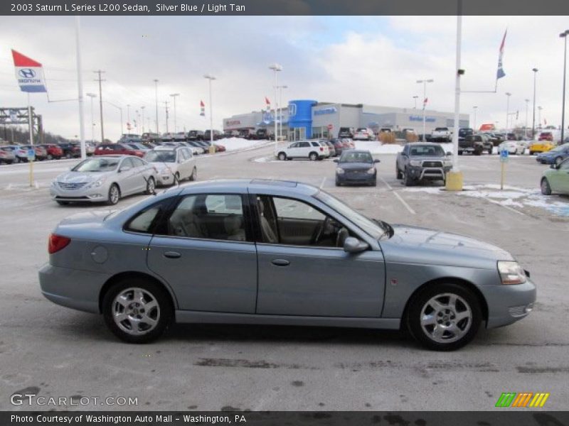 Silver Blue / Light Tan 2003 Saturn L Series L200 Sedan