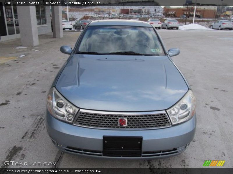Silver Blue / Light Tan 2003 Saturn L Series L200 Sedan