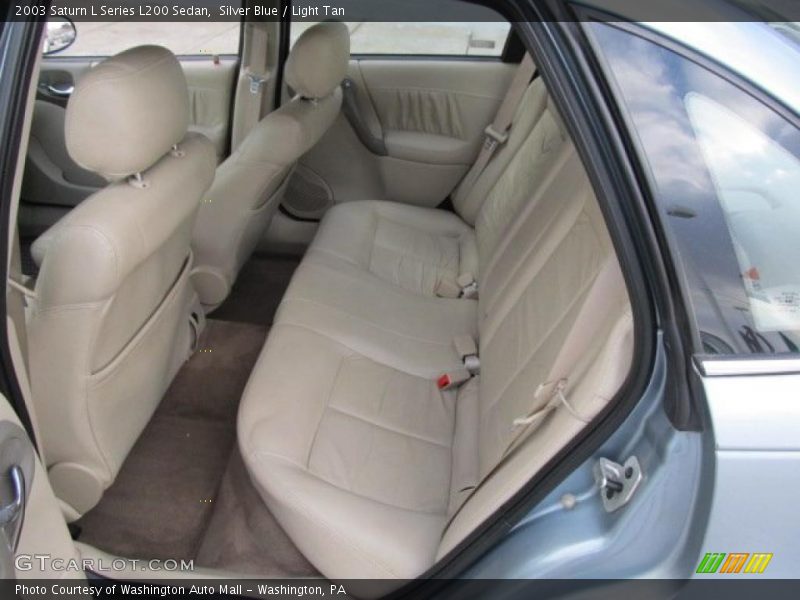 Silver Blue / Light Tan 2003 Saturn L Series L200 Sedan