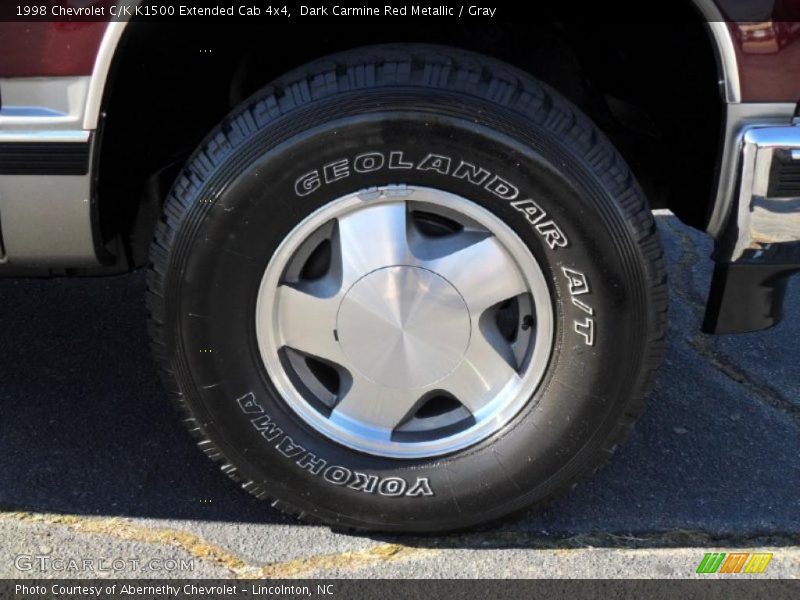  1998 C/K K1500 Extended Cab 4x4 Wheel