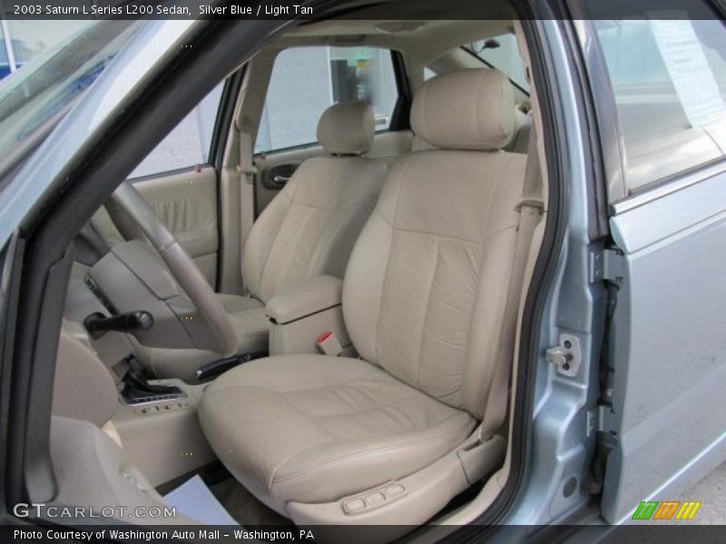 Silver Blue / Light Tan 2003 Saturn L Series L200 Sedan