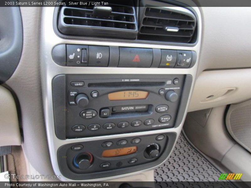 Silver Blue / Light Tan 2003 Saturn L Series L200 Sedan