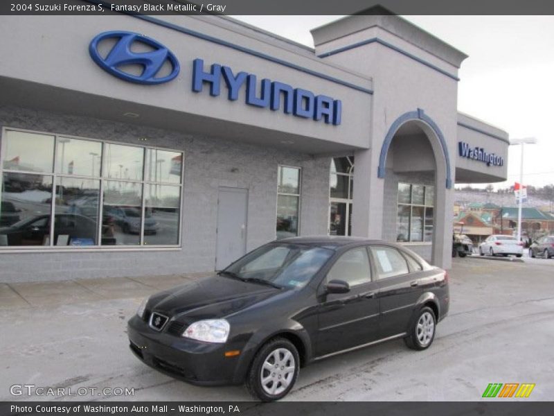 Fantasy Black Metallic / Gray 2004 Suzuki Forenza S