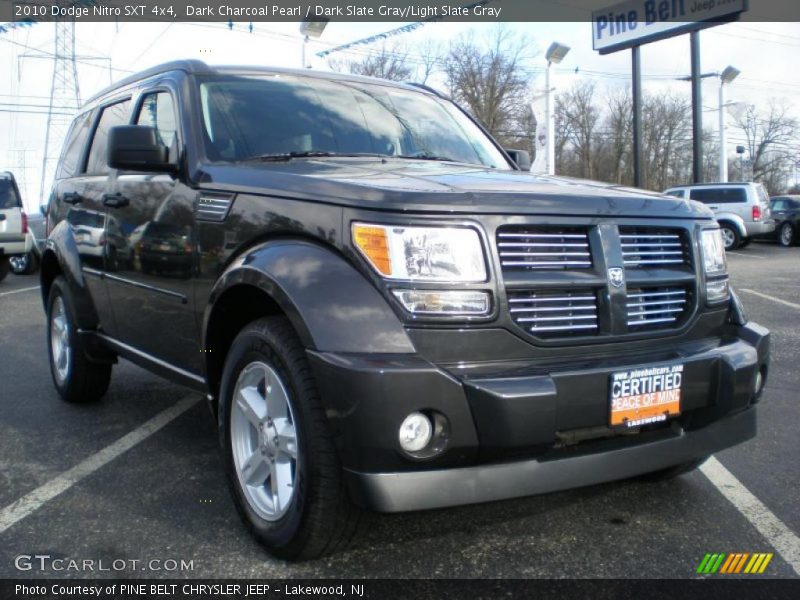 Dark Charcoal Pearl / Dark Slate Gray/Light Slate Gray 2010 Dodge Nitro SXT 4x4