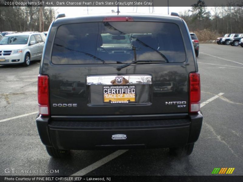 Dark Charcoal Pearl / Dark Slate Gray/Light Slate Gray 2010 Dodge Nitro SXT 4x4